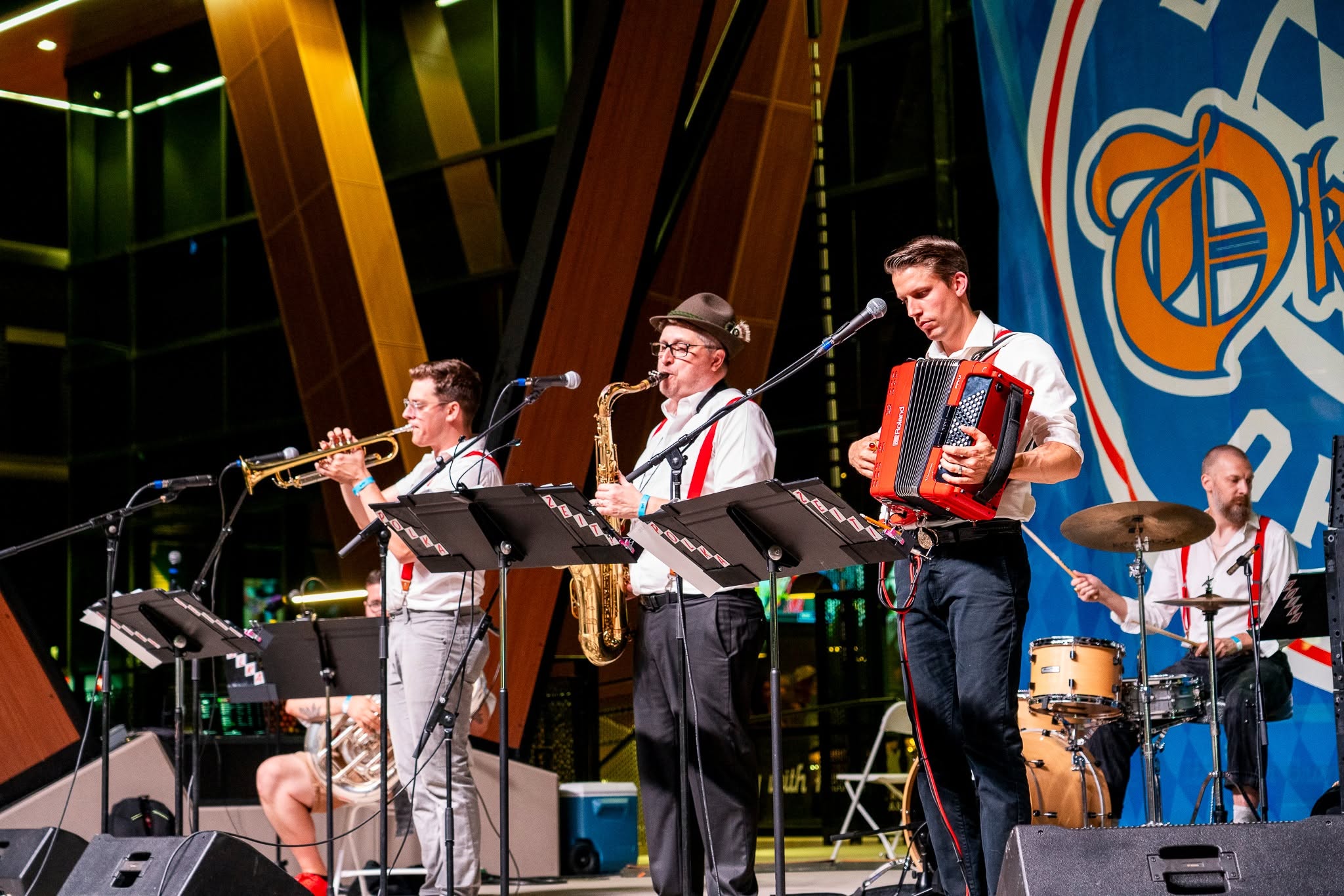 Polka-Zeit performing live at Oktoberfest